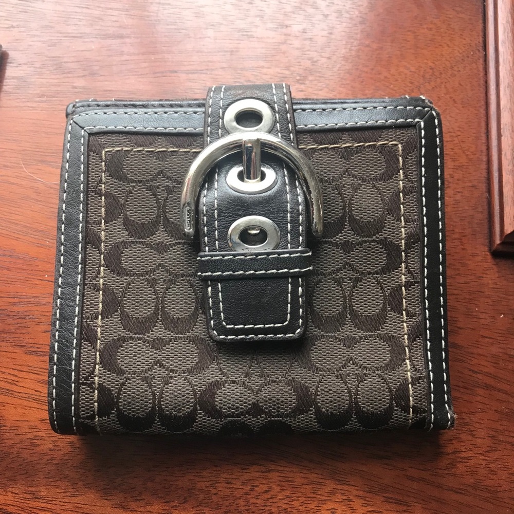 COACH Brown Leather Wallet